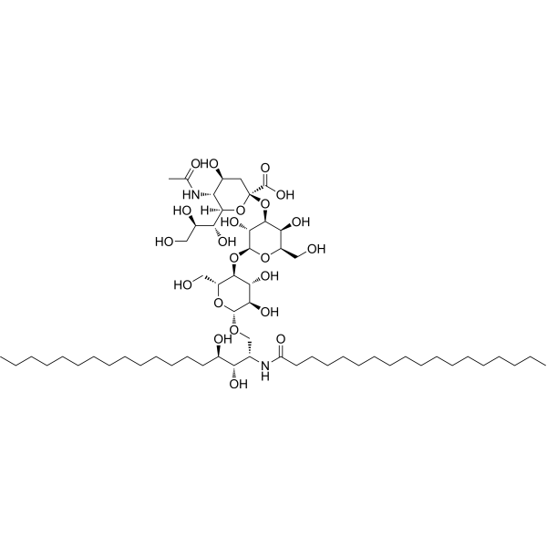 Ganglioside GM3 (phyto-type) (NeuAcα(2-3)Galβ(1-4)Glc-ceramide (phyto-type)) 1046791-63-2